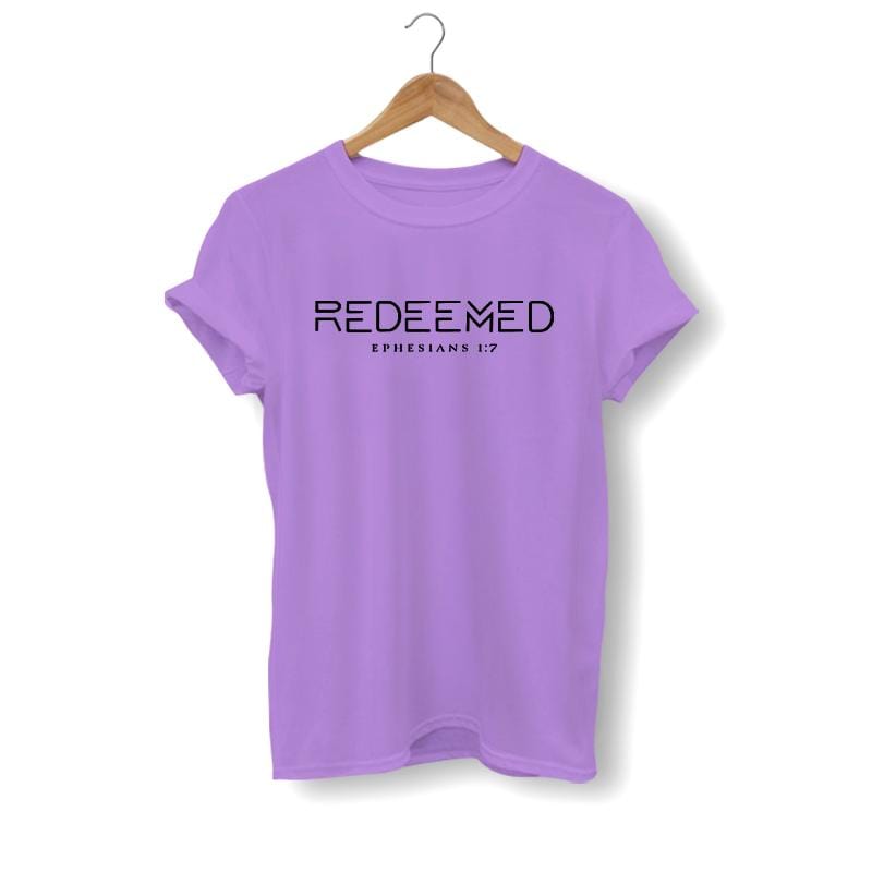 christian t-shirt ephesians purple
