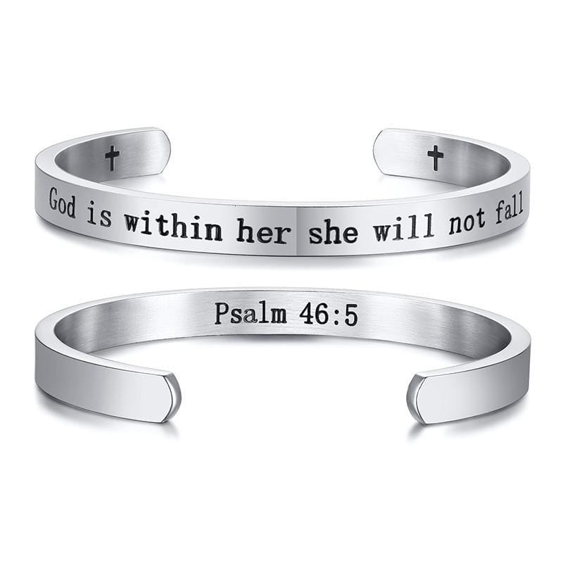 God Is Within Her Bracelet