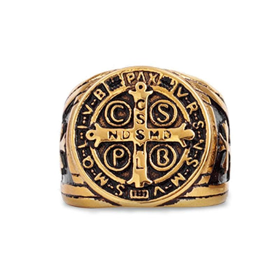 st-benedict-signet-ring-golden