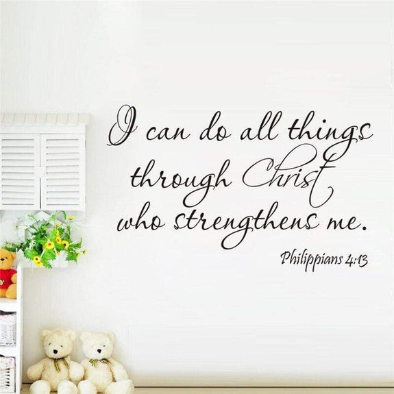 sticker Philippians 4 13