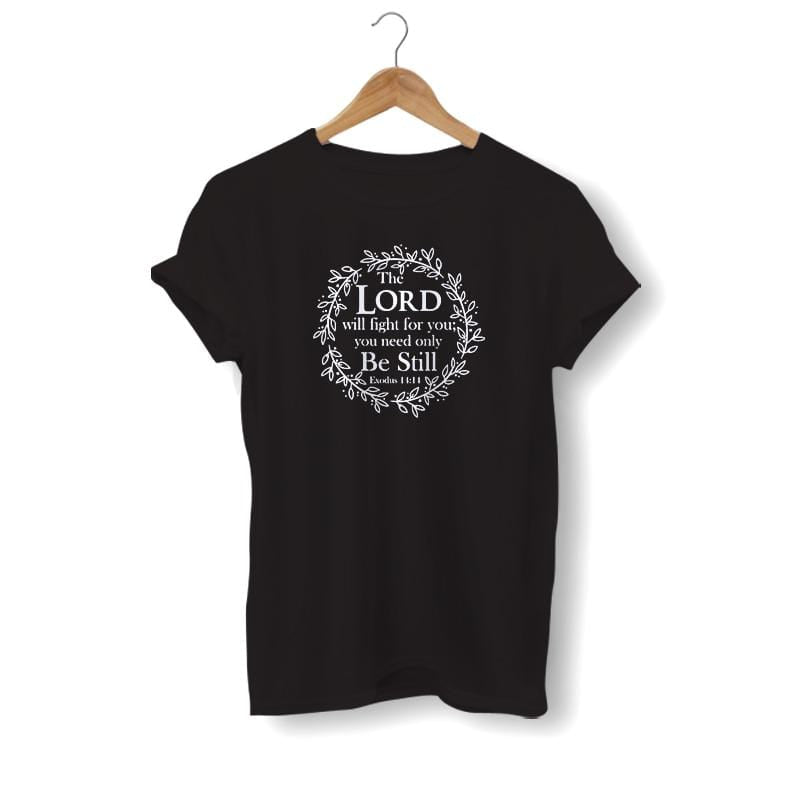 the-lord-will-fight-for-you-shirt-black