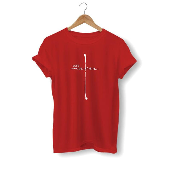 christian way-maker-cross-shirt